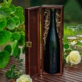 Skrzynka na Wino na Rocznicę Ślubu - Prezent z Okazji Rocznicy Ślubu - Z Najlepszymi Życzeniami - Brąz