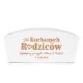 Doniczka Drewniana z Grawerem dla Rodziców - Podziękowanie dla Rodziców na Ślub - Dla Kochanych Rodziców