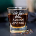 Szklanka Do Whisky z Grawerem dla Świadka - Podziękowanie dla Świadka za Świadkowanie - Wziąłeś to ze Mną na Klatę