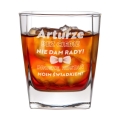Szklanka Do Whisky z Grawerem dla Świadka - Prośba o Świadkowanie - Bez Ciebie Nie Dam Rady