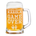 Kufel z Grawerem Do Piwa na Kawalerski - Prezent na Wieczór Kawalerski - Game Over