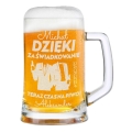 Kufel z Grawerem Do Piwa dla Świadka - Podziękowanie dla Świadka - Podziękowanie za Świadkowanie - Dzięki za Świadkowanie