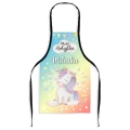 Fartuszek do Malowania z Imieniem do Przedszkola - Fartuszek do Malowania dla Dzieci - Prezent do Przedszkola - Mała Artystka Jednorożec