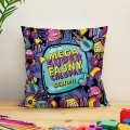 Prezent na Dzień Chłopaka w Klasie - Kolorowa Poduszka z Imieniem dla Chłopaka - Super Chłopak Music