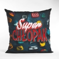 Prezent na Dzień Chłopaka w Klasie - Kolorowa Poduszka z Imieniem dla Chłopaka - Super Chłopak
