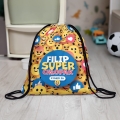 Worek na Buty z Imieniem i Klasą - Prezent na Dzień Chłopaka w Szkole w Klasie - Emoji
