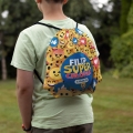 Worek na Buty z Imieniem i Klasą - Prezent na Dzień Chłopaka w Szkole w Klasie - Emoji