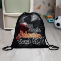 Worek na Buty z Imieniem i Klasą - Prezent na Dzień Chłopaka w Szkole w Klasie - Koszykówka