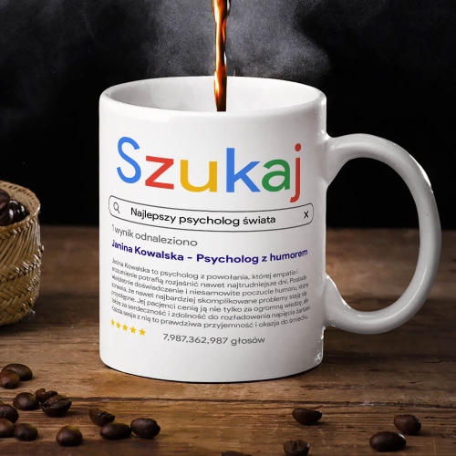 Kubek dla Psychologa - Prezent dla Psychologa - Najlepszy Psycholog