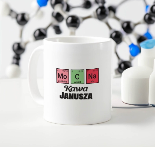 Kubek dla Chemika z Imieniem - Prezent dla Chemika - Kubek z Nadrukiem dla Chemika