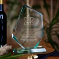 Statuetka Szklana Dla Chemika - Trofeum Szklane Podziękowanie dla Chemika - Duża