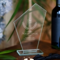 Statuetka Szklana Dla Elektryka -  Trofeum Szklane Nagroda dla Elektryka - Prezent dla Elektryka