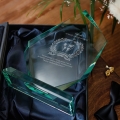 Statuetka Szklana Dla Dentysty - Trofeum Szklane Podziękowanie dla Dentysty - Duża