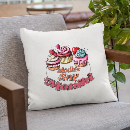 Poduszka z Nadrukiem - Prezent dla Cukiernika - Słodki Sen