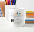 Kubek dla Nauczyciela ze zdjęciem - Kubek na Dzień Nauczyciela z Nadrukiem -  Najlepsza Nauczycielka Wyszukiwarka