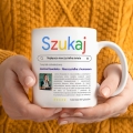 Kubek dla Nauczyciela ze zdjęciem - Kubek na Dzień Nauczyciela z Nadrukiem -  Najlepsza Nauczycielka Wyszukiwarka