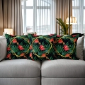 Poduszka Dekoracyjna Wildflowers, Hexagon - Poduszka Ozdobna z Nadrukiem