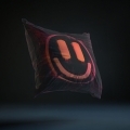 Poduszka Dekoracyjna Emotkowy Uśmiech - Poduszka Ozdobna z Nadrukiem  Dla Nastolatka - Do Pokoju Nastolatka