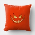Poduszka Dekoracyjna Halloween - Poduszka Ozdobna z Nadrukiem - Kolekcja Halloween Pomarańczowa