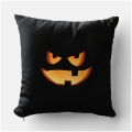 Poduszka Dekoracyjna Halloween - Poduszka Ozdobna z Nadrukiem - Kolekcja Halloween Czarna