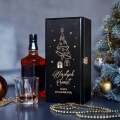 Skrzynka na Alkohol z Logo - Prezent na Święta dla Firm - Prezent Świąteczny z Logo - Wesołych Świąt  - Czarna