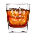 Szklanka Do Whisky z Grawerem dla Dziadka - Prezent na Dzień Dziadka z Imieniem - Whisky Dziadka