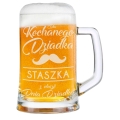 Kufel z Grawerem Do Piwa dla Dziadka - Prezent na Dzień Dziadka - Dla Kochanego Dziadka