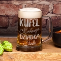 Kufel z Grawerem Do Piwa dla Dziadka - Prezent na Dzień Dziadka - Kufel Kochanego Dziadka