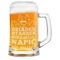 Kufel z Grawerem Do Piwa dla Dziadka - Prezent na Dzień Dziadka - Dziadek Nie Kaktus
