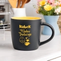 Kubek z Imieniem dla Babci - Kubek na Dzień Babci z Kolorowym Środkiem - Kubek Babci