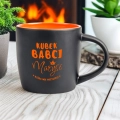 Kubek z Imieniem dla Babci - Kubek na Dzień Babci z Kolorowym Środkiem - Kubek Babci Która Wie Wszystko