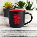Kubek z Imieniem dla Babci - Kubek na Dzień Babci z Kolorowym Środkiem - Kubek Super Babci