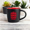 Kubek z Imieniem dla Dziadka - Kubek na Dzień Dziadka z Kolorowym Środkiem - Kubek Super Dziadka