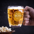 Kufel z Grawerem Do Piwa - Prezent z Imieniem na Urodziny - Pan BOSS