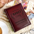 Album Brązowy Na Zdjęcia z Grawerem Prezent na Dzień Babci - Album na Zdjęcia dla Babci - Z okazji Dnia Babci
