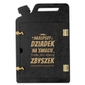 Barek Kanister na Alkohol + Szklanka z Grawerem dla Dziadka - Prezent na Dzień Dziadka - Dla Wspaniałego Dziadka