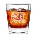 Barek Kanister na Alkohol + Szklanka z Grawerem dla Faceta - Prezent na Dzień Chłopaka - Dla Wspaniałego Chłopaka