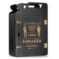 Barek Kanister na Alkohol + Szklanka z Grawerem dla Świadka - Prezent dla Świadka - Prośba o Świadkowanie