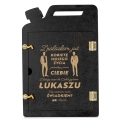Barek Kanister na Alkohol + Szklanka z Grawerem dla Świadka - Prezent dla Świadka - Prośba o Świadkowanie