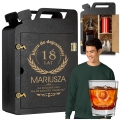 Barek Kanister na Alkohol + Szklanka z Grawerem na Osiemnaste Urodziny - Prezent na osiemnastkę