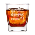 Szklanka do Whisky z Grawerem - Prezent na Walentynki dla Chłopaka - Zestaw Prezentowy na Walentynki - Szklanka + Karty do Gry + Kostki Chłodzące - Najfajniejszy Chłopak