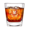 Szklanka do Whisky z Grawerem - Podziękowanie dla Świadka - Zestaw Prezentowy dla Świadka na Ślub - Szklanka + Karty do Gry + Kostki Chłodzące - Najlepszy Świadek