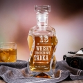 Karafka na whisky z grawerem na urodziny