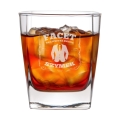 Szklanka do Whisky z Grawerem - Prezent na Dzień Chłopaka  - Zestaw Prezentowy dla Faceta - Szklanka + Karty do Gry + Kostki Chłodzące - Najlepszy Facet No. 1