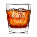 Szklanka do Whisky z Grawerem - Prezent na Walentynki dla Chłopaka - Zestaw Prezentowy na Walentynki - Szklanka + Karty do Gry + Kostki Chłodzące - Dla Kochanego Faceta
