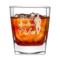 Szklanka do Whisky z Grawerem - Prezent na Walentynki dla Chłopaka - Zestaw Prezentowy na Walentynki - Szklanka + Karty do Gry + Kostki Chłodzące - Niezłe Ciacho