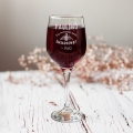 Kieliszek do Wina z Grawerem - Prośba o Świadkowanie - Zestaw Prezentowy Box dla Świadkowej - Kieliszek + Lusterko Bambusowe + Myjka do Kąpieli - Czy zostaniesz Świadkową