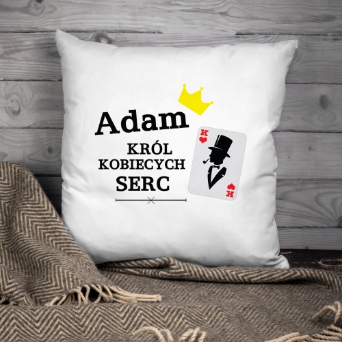 Poduszka z nadrukiem dla chłopaka