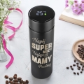 Kubek Termiczny LED z Grawerem dla Mamy - Prezent na Dzień Matki z Imieniem - Napój Super Mocy Najlepszej Mamy