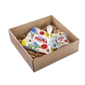 Kubek i Fartuch Kuchenny z Nadrukiem dla Mamy - Prezent na Dzień Matki - Zestaw Prezentowy dla Mamy - Wildflowers